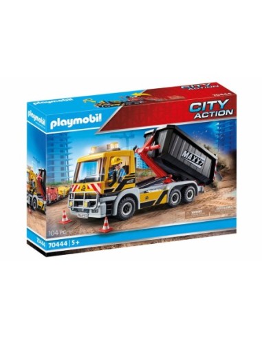 PLAYMOBIL-CAMION CONSTRUCCION 70444