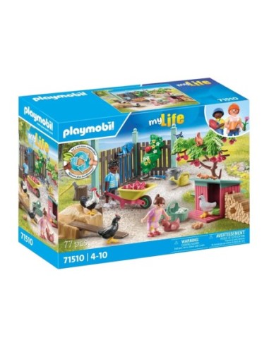 PLAYMOBIL-CORRAL POLLOS 71510