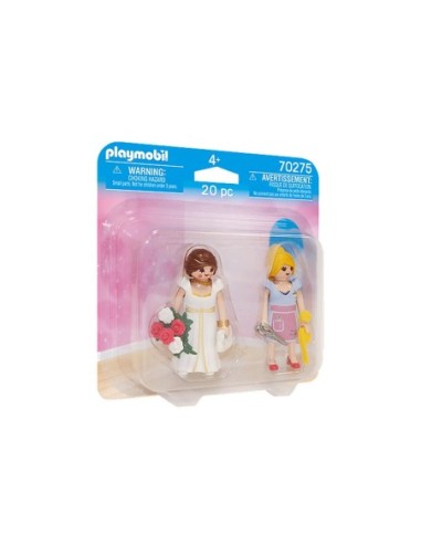 PLAYMOBIL-DUO PACK PRINCESA/MODIST.70275