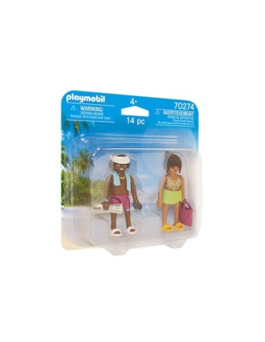 PLAYMOBIL-DUO PACK TURISTAS 70274