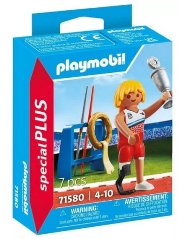 PLAYMOBIL-FIG.ATLETA JABALINA 71580