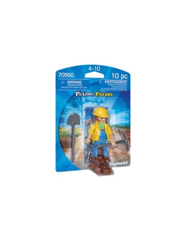 PLAYMOBIL-FIG.FRDS.OBRERO 70560