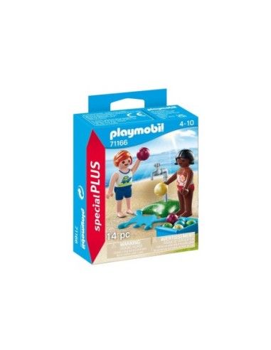 PLAYMOBIL-FIG.NIÑOS C/GLOBOS 71166