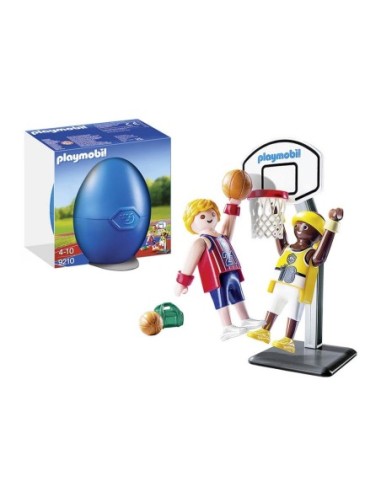 PLAYMOBIL-HUEVO JUGADORES BASKET 9210