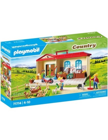 PLAYMOBIL-MALETIN GRANJA 71714