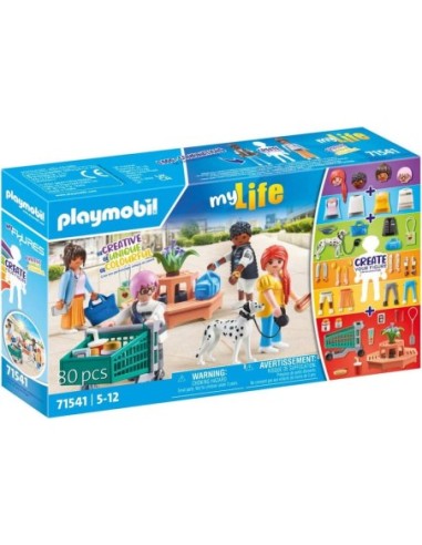 PLAYMOBIL-MY FIGURES SHOPPING 71541