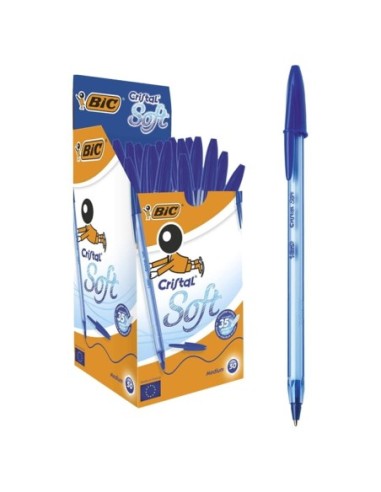 BOLIGRAFO BIC CRISTAL SOFT AZUL 951434