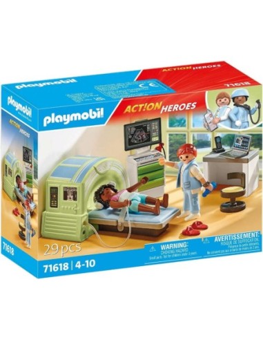 PLAYMOBIL-RESONANCIA PACIENTE 71618