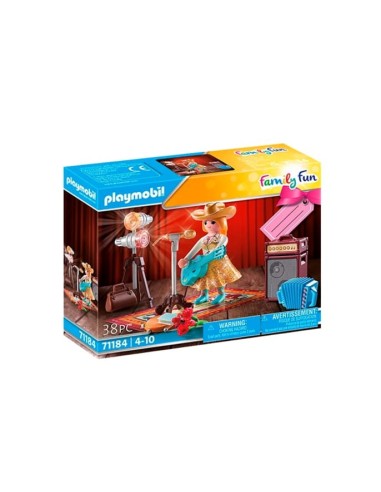 PLAYMOBIL-SET REG.CANTANTE COUNTRY 71184