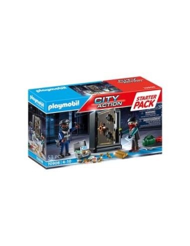 PLAYMOBIL-START.PK.ROBO CAJA FUERT.70908