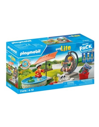 PLAYMOBIL-STARTER RELAX JARDIN 71476