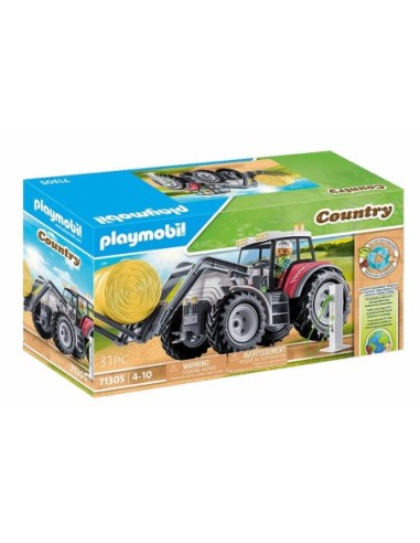 PLAYMOBIL-TRACTOR GDE.C/ACCESORIOS 71305