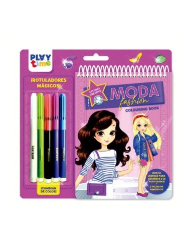 PLAYTIME-KIT MODA BLOC+ROTULADORES