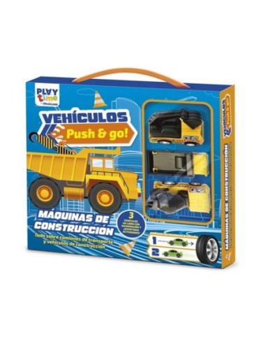 PLAYTIME-PUSH & GO VEHICULOS OBRAS