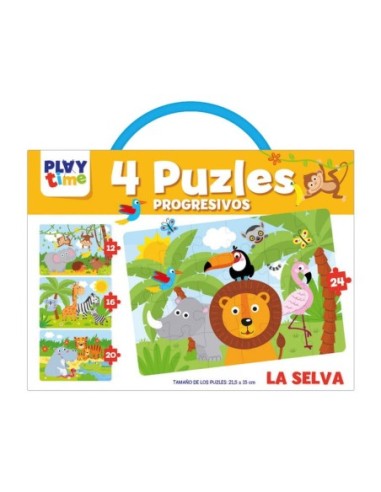 PLAYTIME-PUZZLE PROGRES.SELVA PTC005