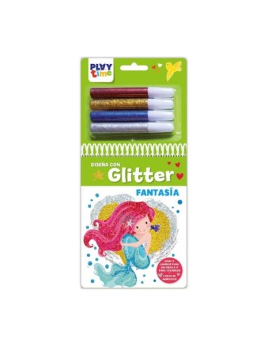 PLAYTIME-SET DISEÑA GLITTER FANT. PTL002