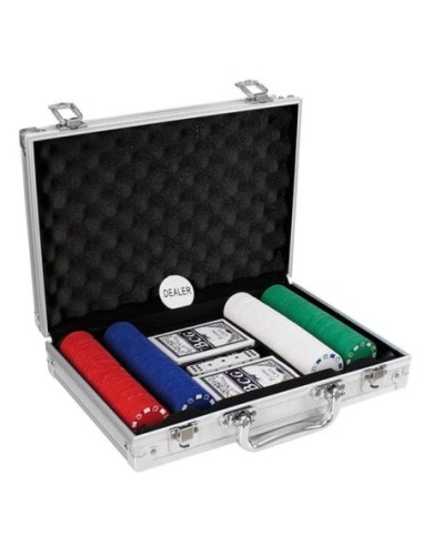 POKER-SET POKER MALETA 200 FICHAS 785247