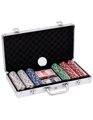 POKER-SET POKER MALETA 300 FICHAS 710062