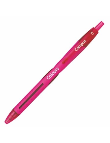 BOLIGRAFO CAMPUS GRIP COLOURS ROSA