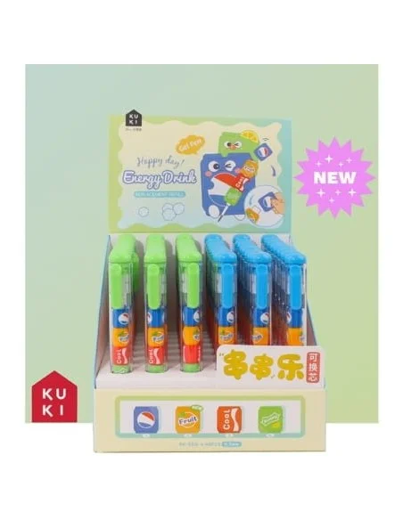 BOLIGRAFO GEL DRINK ENERGY (EX.48)
