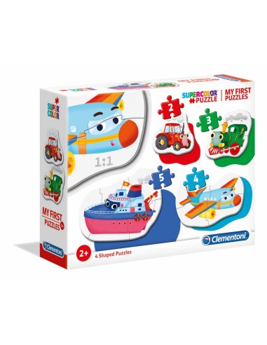 CLEMENT.-PUZZLE FIRST 3-6-9 TRANSPORTE