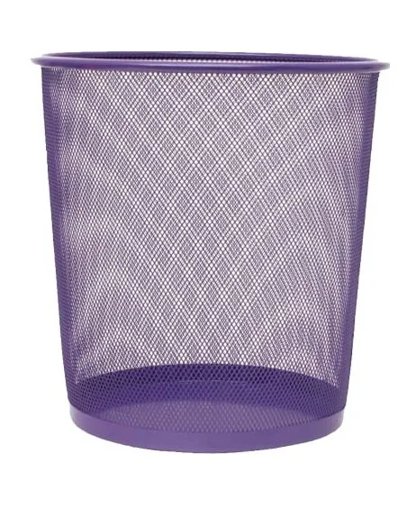 REJILLA-PAPELERA 27 CM.VIOLETA