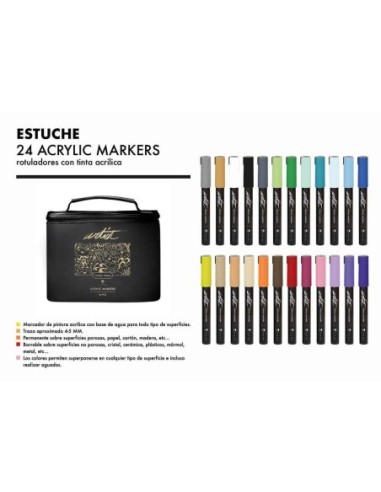 ROTULAD.ARTIST ACRYLIC MARKER -EST.24-