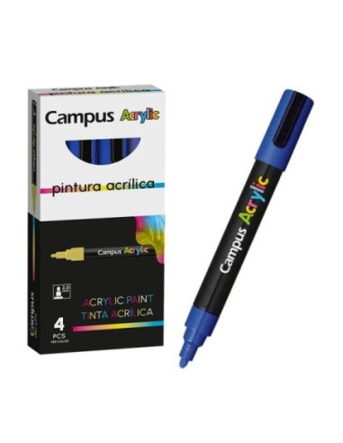 ROTULAD.CAMPUS ACRYLIC AZUL OSC. -EST.4-