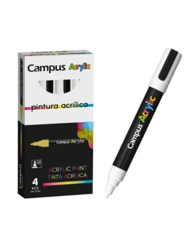 ROTULAD.CAMPUS ACRYLIC BLANCO -EST.4-