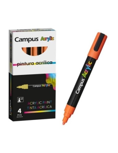 ROTULAD.CAMPUS ACRYLIC NARANJA -EST.4-