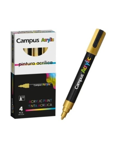 ROTULAD.CAMPUS ACRYLIC ORO -EST.4-