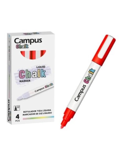 ROTULAD.CAMPUS CHALK ROJO -EST.4-