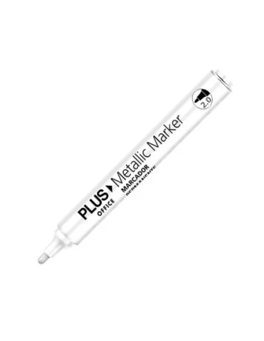 ROTULAD.PLUS METALLIC MARKER 2,0 BLANCO