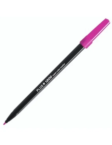 ROTULADOR PLUS 1200 ROSA