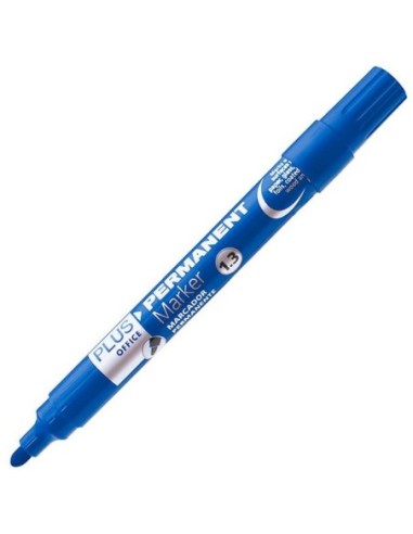 ROTULADOR PLUS PERM.MARKER 3 AZUL