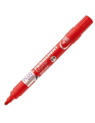 ROTULADOR PLUS PERM.MARKER 3 ROJO