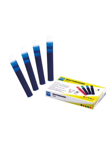 ROTULADOR PLUS WHITEBOARD CARGA AZUL