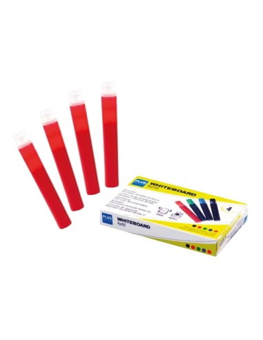 ROTULADOR PLUS WHITEBOARD CARGA ROJO