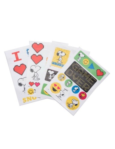 SNOOPY-PACK PEGATINAS REUTILIZABLES