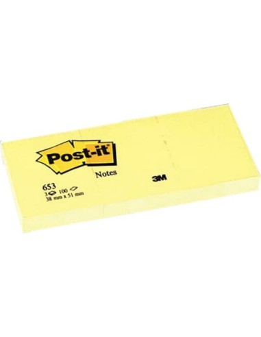 3M-NOTAS POST-IT 38x50 R.653