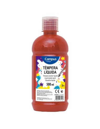 TEMPERA CAMPUS LIQUIDA 500 CC.MARRON