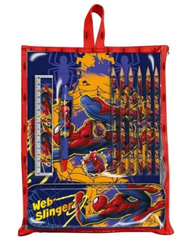 SPIDERMAN-BOLSA BUMPER PAPELERIA SP50059