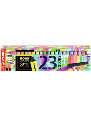 STABILO-ROTUL.FLUO BOSS 70 DESK SET 23PZ