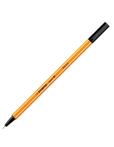 STABILO-ROTULADOR POINT 88 NEGRO 46