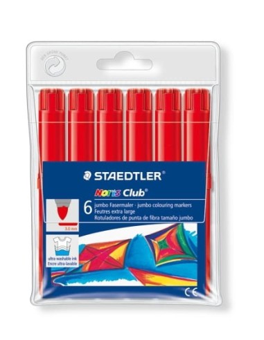 STDLER-C/6 ROTULAD.MARKER 340 ROJO