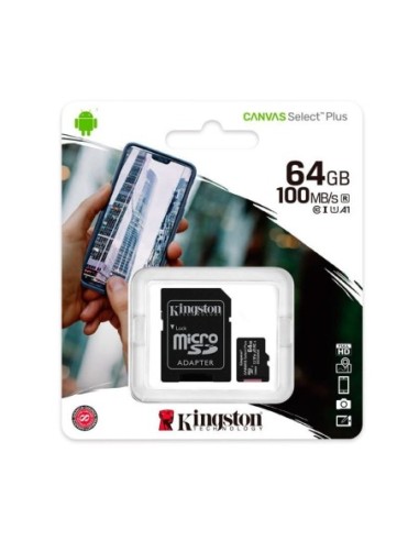 TARJETA MEMORIA C/ADAPT.KINGSTON 64GB.