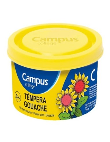 TEMPERA CAMPUS FR.40 GR.AMARILLO-CJ.5U.-