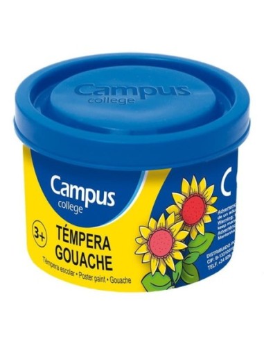 TEMPERA CAMPUS FR.40 GR.AZUL -CJ.5U.-