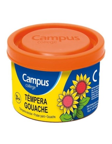 TEMPERA CAMPUS FR.40 GR.NARANJA -CJ.5U.-