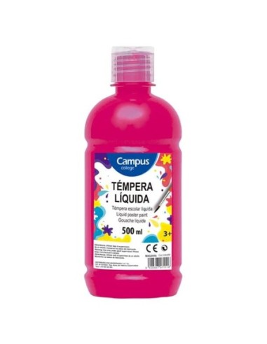 TEMPERA CAMPUS LIQUIDA 500 CC.MAGENTA